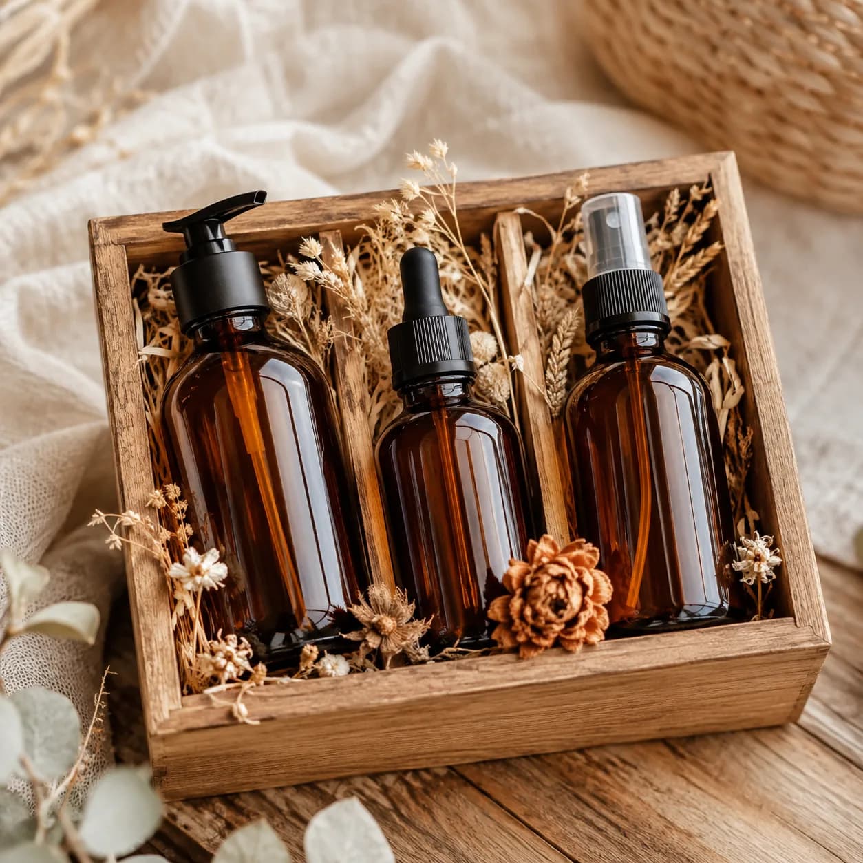 Example of a gift set product shot